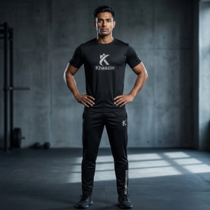 Khaazin AeroFlex Pro Tracksuit – Black