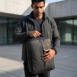 Khaazin UrbanArmor Synthetic Leather Laptop Bag