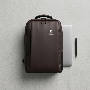 Khaazin Synthetic Leather Multipurpose Casual and Travel Backpack
